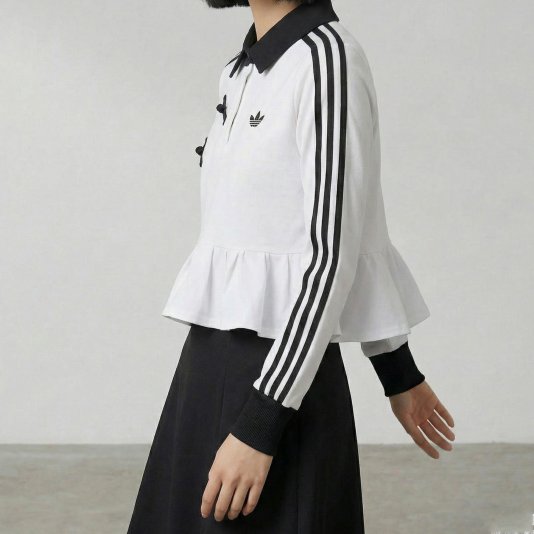 [ CUSTOM ] Originals 3-Stripes 811 White/Black